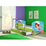 Otroška postelja 4kids Yummy Morska deklica